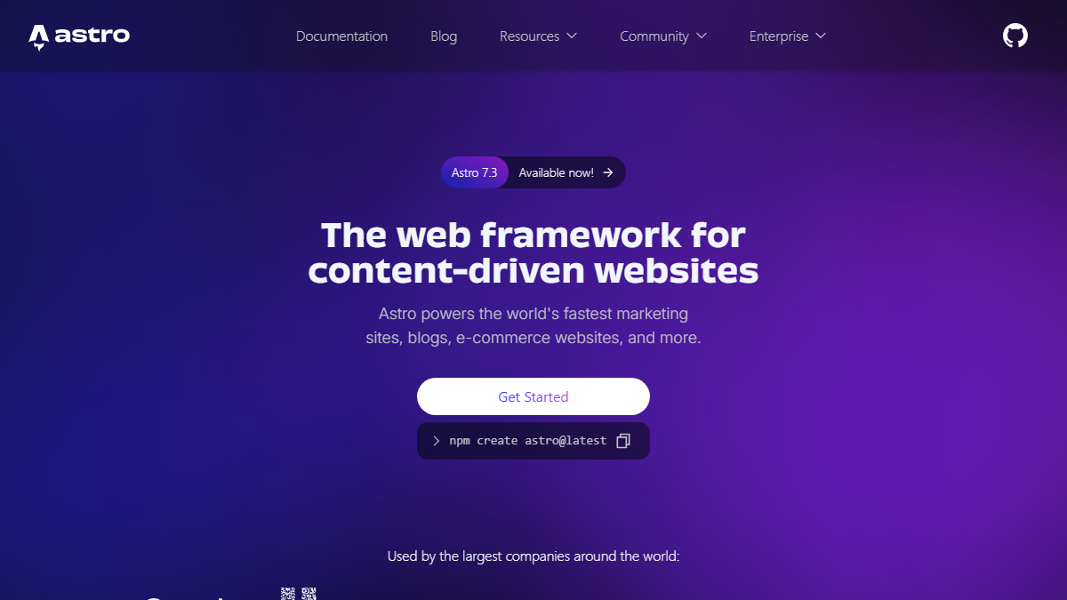 Trang chủ Astro framework